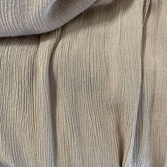 Free People Blush/Mauve Rayon Crinkle High-Low Flowy Dress Sz-S - Picture 10 of 14